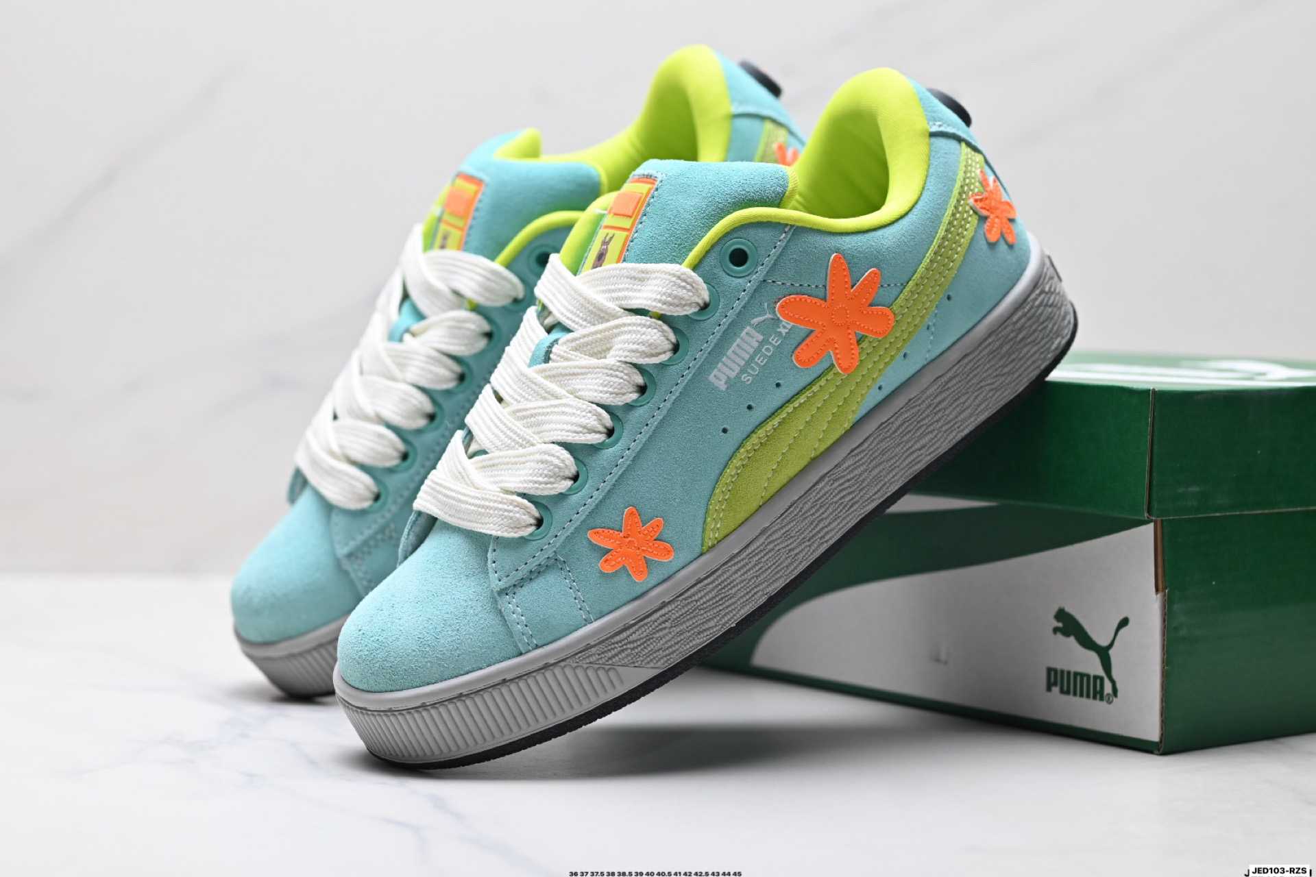Puma Suede XL复古单品 彪马 防滑耐磨低帮德训板鞋 400791-01