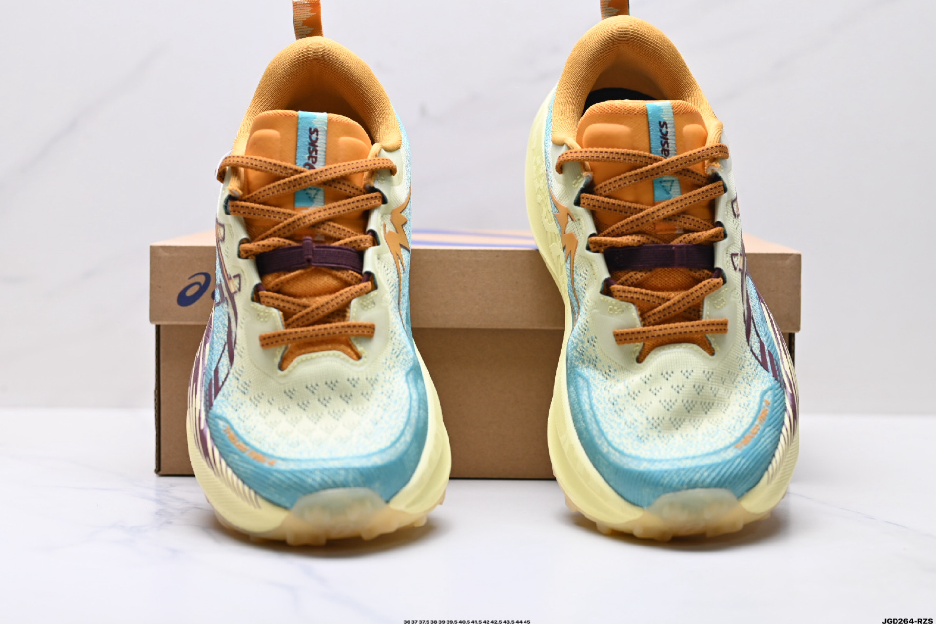 190 ASICS GEL-TRABUCO 4 亚瑟士 网面透气 耐磨 越野跑步鞋 1011B976-750