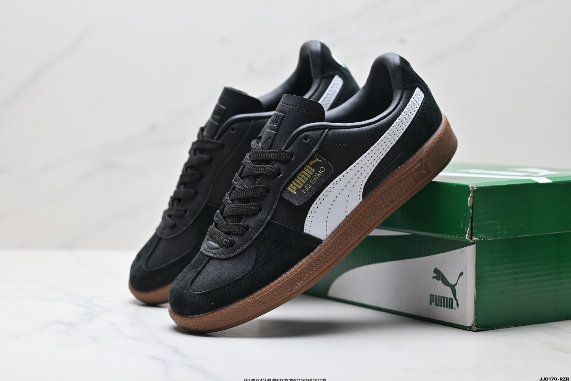 Puma Palermo Sophia 复古单品 彪马 防滑耐磨低帮德训板鞋 397276-03