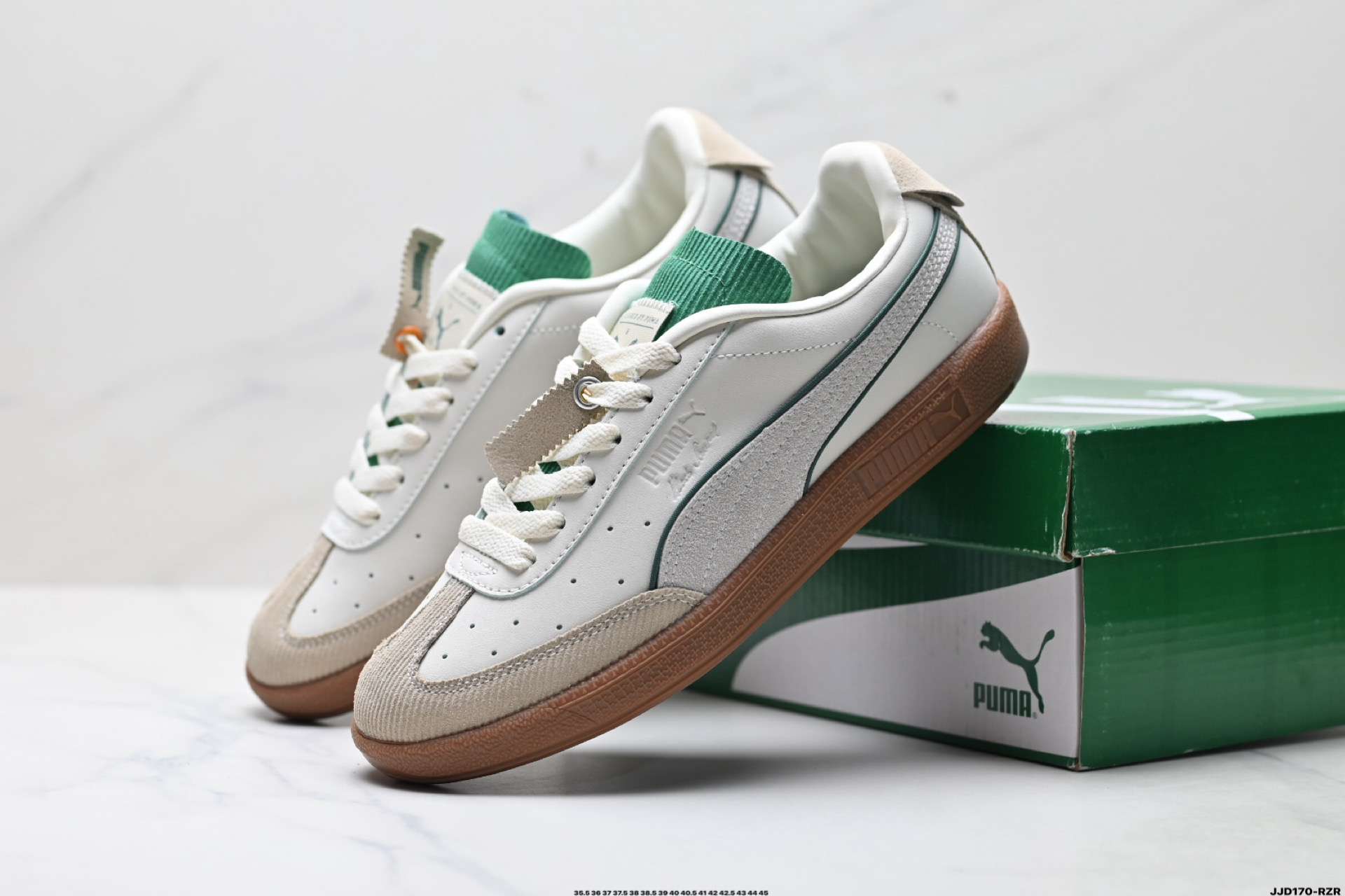 Puma Palermo Sophia 复古单品 彪马 防滑耐磨低帮德训板鞋 397276-03