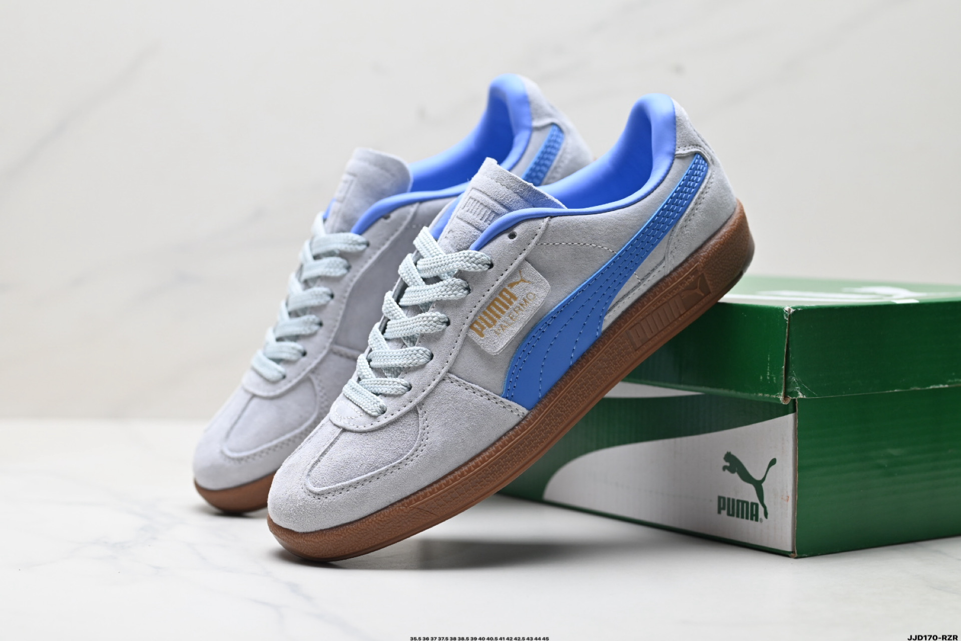 Puma Palermo Sophia 复古单品 彪马 防滑耐磨低帮德训板鞋 397276-03