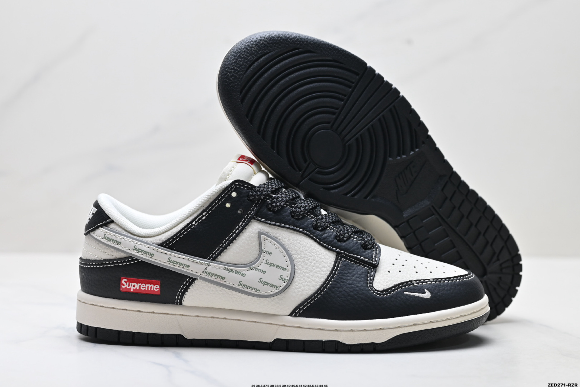 270 Nike Dunk Low Retro ‘DIY高端定制’耐克 低帮休闲运动板鞋 HH7518-099