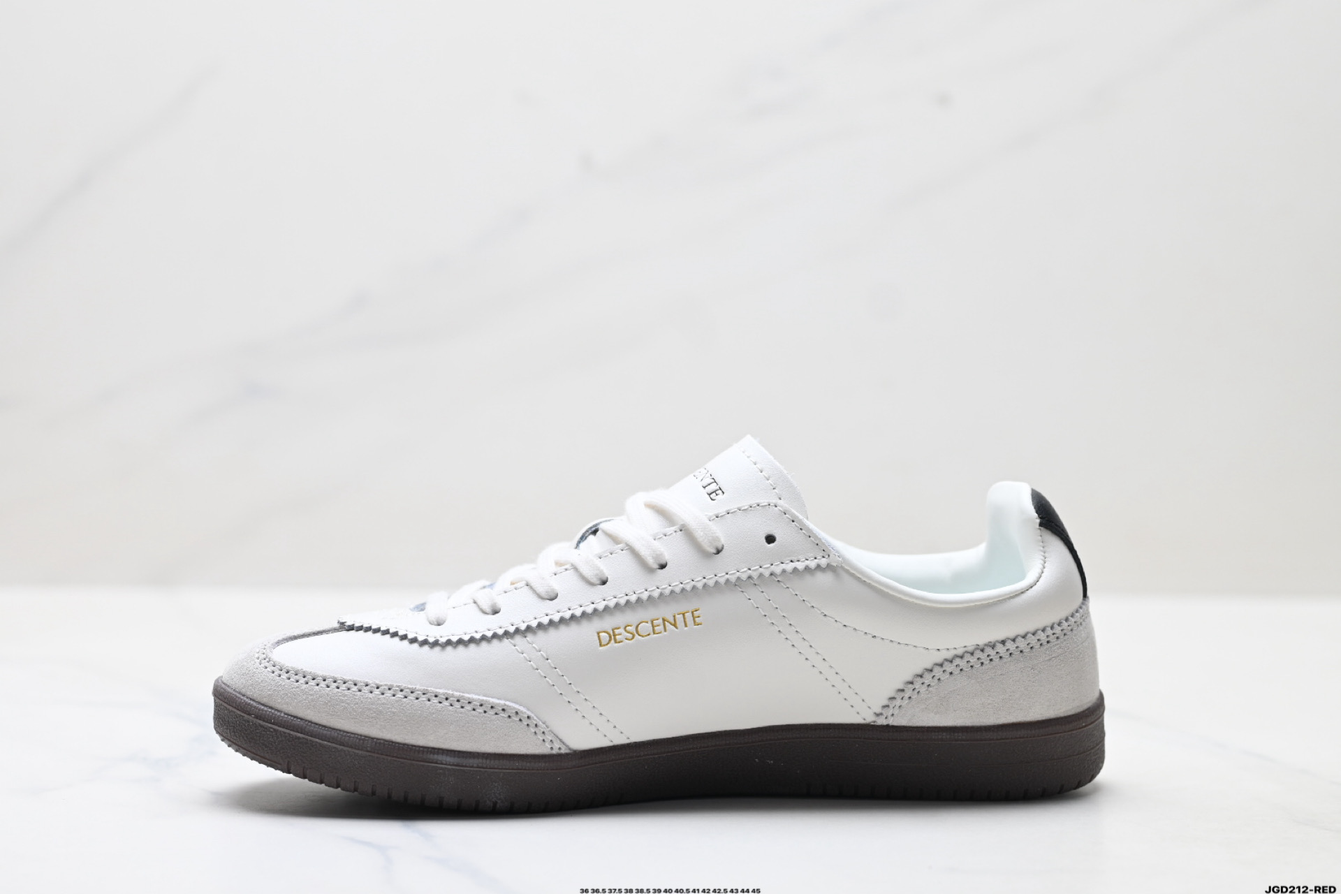 190 迪桑特DESCENTE EDGE COURT CLASSY 复古轻质 耐磨低帮板鞋 SQ323LSN75