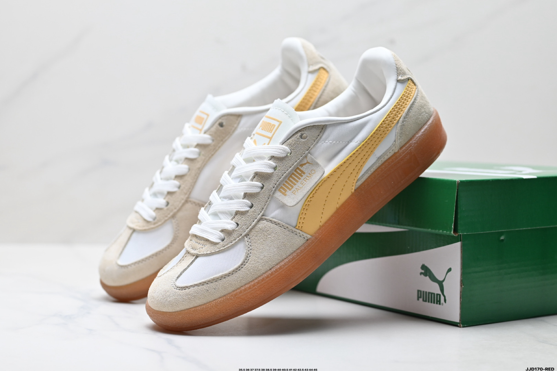 140 Puma Palermo Sophia 复古单品 彪马 防滑耐磨低帮德训板鞋 396841-04