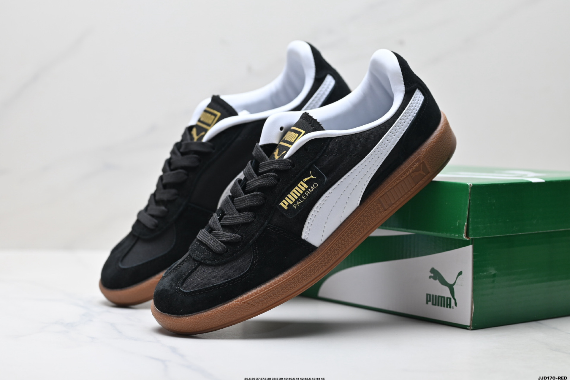 140 Puma Palermo Sophia 复古单品 彪马 防滑耐磨低帮德训板鞋 396841-04