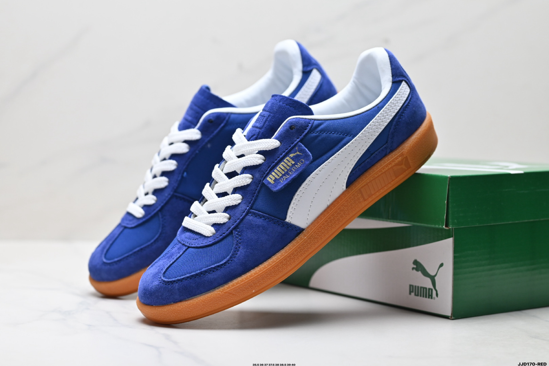 140 Puma Palermo Sophia 复古单品 彪马 防滑耐磨低帮德训板鞋 396841-04