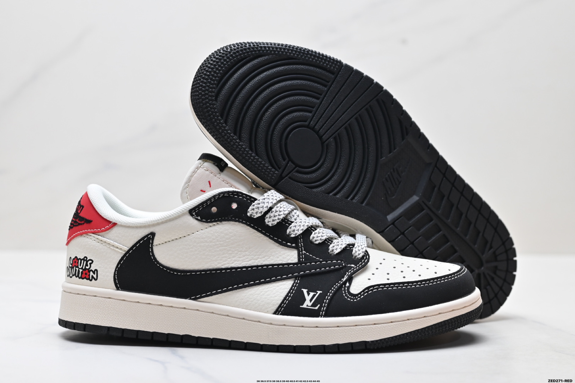 270 Nike Air Jordan 1 x Travis Scott AJ1倒勾 乔一倒钩 ‘DIY’定制 耐克 低帮文化篮球鞋 ZH2598-162-Chinese UA Cheap High Quatity Brand Clothes Bags handbags Sneakers wholesale wholesaler seller from China Factory suppliers Fashion Clothing Shoes best Quality Beautiful Price 270 Nike Air Jordan 1 x Travis Scott AJ1倒勾 乔一倒钩 ‘DIY’定制 耐克 低帮文化篮球鞋 ZH2598-162