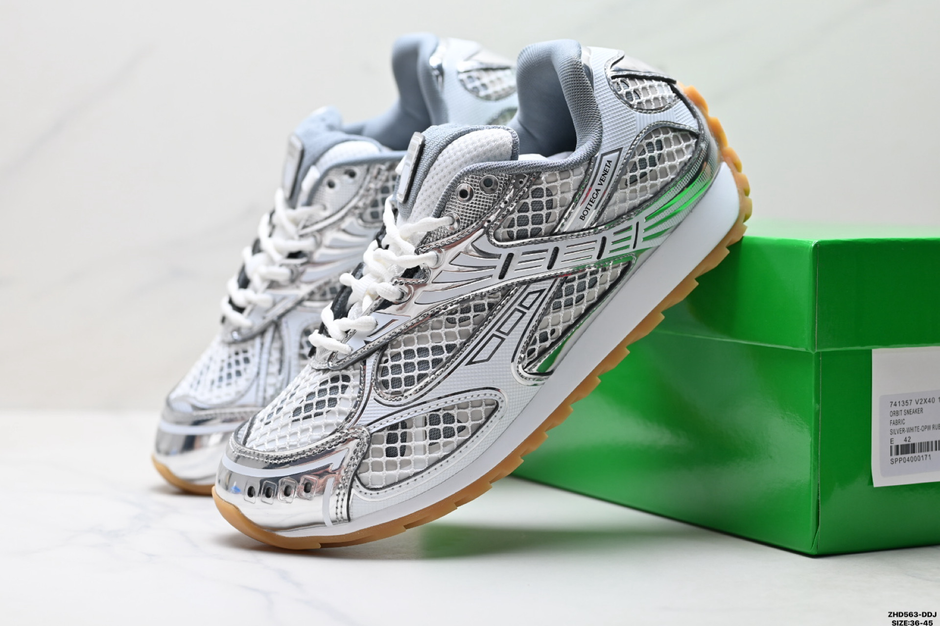 310 Bottega Veneta Orbit Lace-up Runner BV 葆蝶家时尚休闲王一博同款 老爹鞋运动鞋