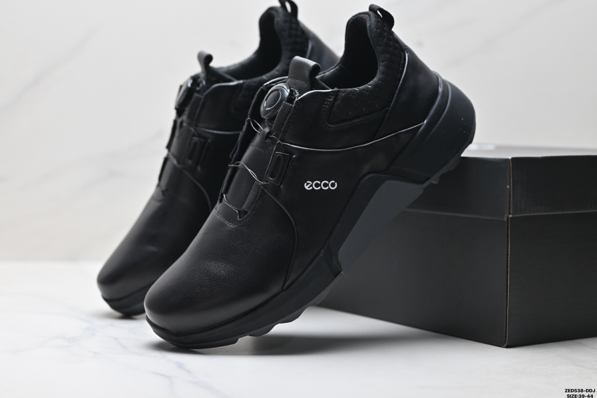 Ecco Biom H4 Boa Zapatos de Golf de Cuero para Hombre - Comodidad y Estilo 9 i1759245583426 4483 0 7
