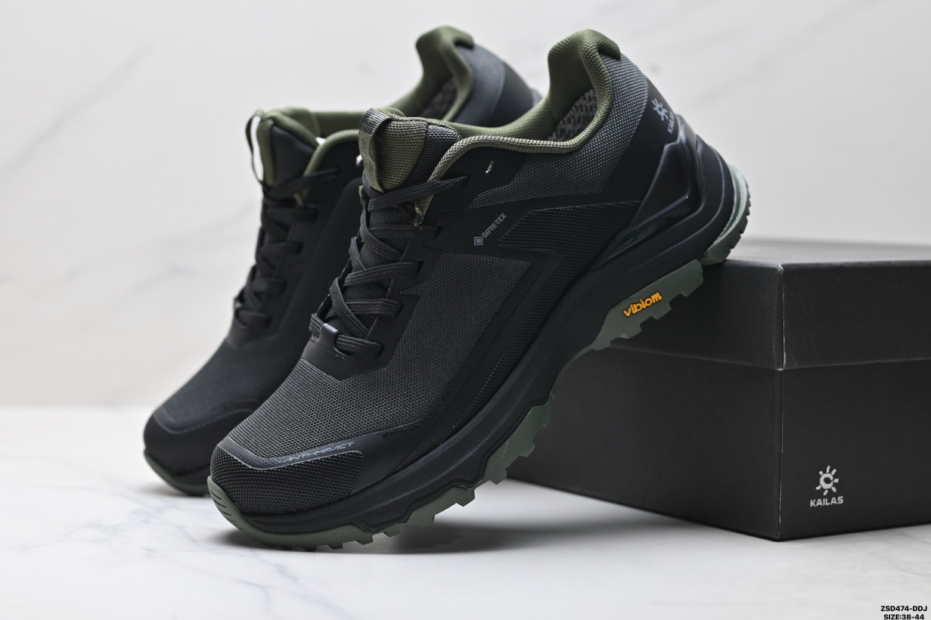 凯乐石KAILAS GTX 界山 户外运动 舒适时尚防滑透气 低帮登山徒步鞋 KS253