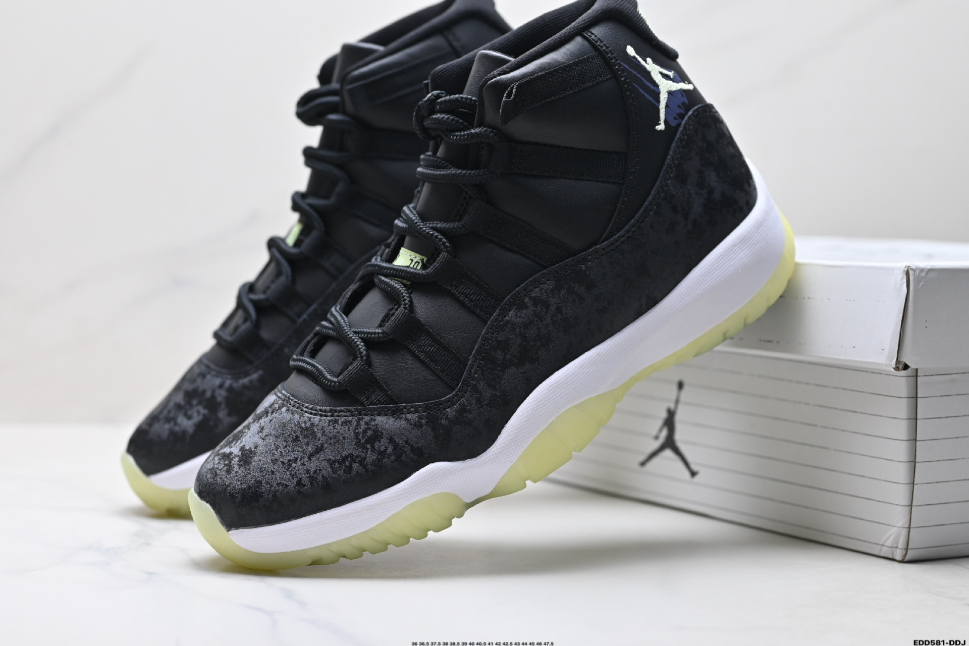 360 纯原Nike Air Jordan 11 Retro Concord AJ11代 康扣 迈克尔·乔丹高帮运动文化篮球鞋IB1378-001