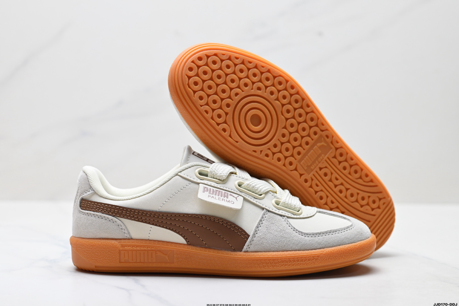 Puma Palermo Sophia Retro: Zapatillas Bajas Antideslizantes y Resistentes 6 i1759246621546 2669 0 4