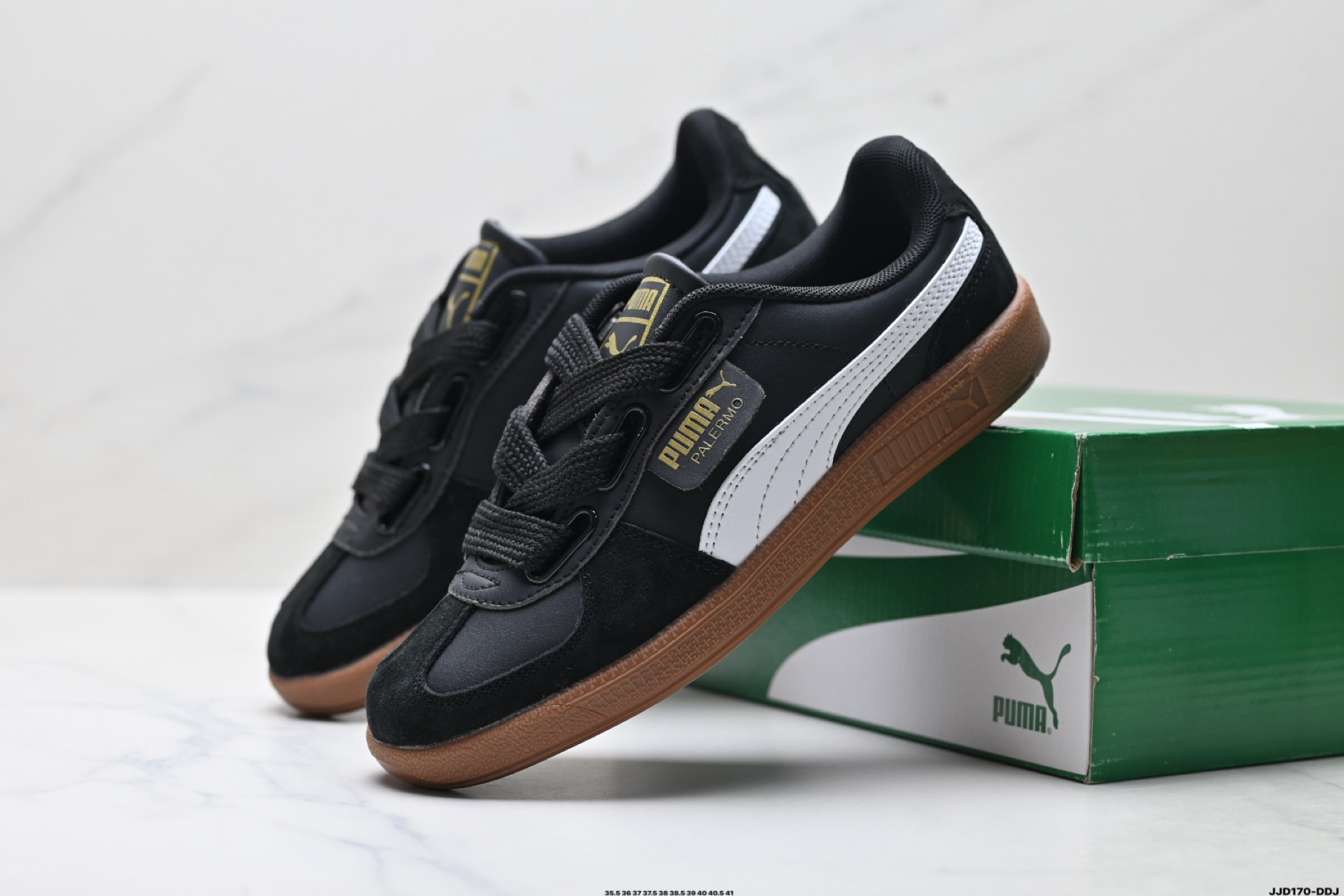 140 Puma Palermo Sophia 复古单品 彪马 防滑耐磨低帮德训板鞋 402109-02-Chinese UA Cheap High Quatity Brand Clothes Bags handbags Sneakers wholesale wholesaler seller from China Factory suppliers Fashion Clothing Shoes best Quality Beautiful Price 140 Puma Palermo Sophia 复古单品 彪马 防滑耐磨低帮德训板鞋 402109-02