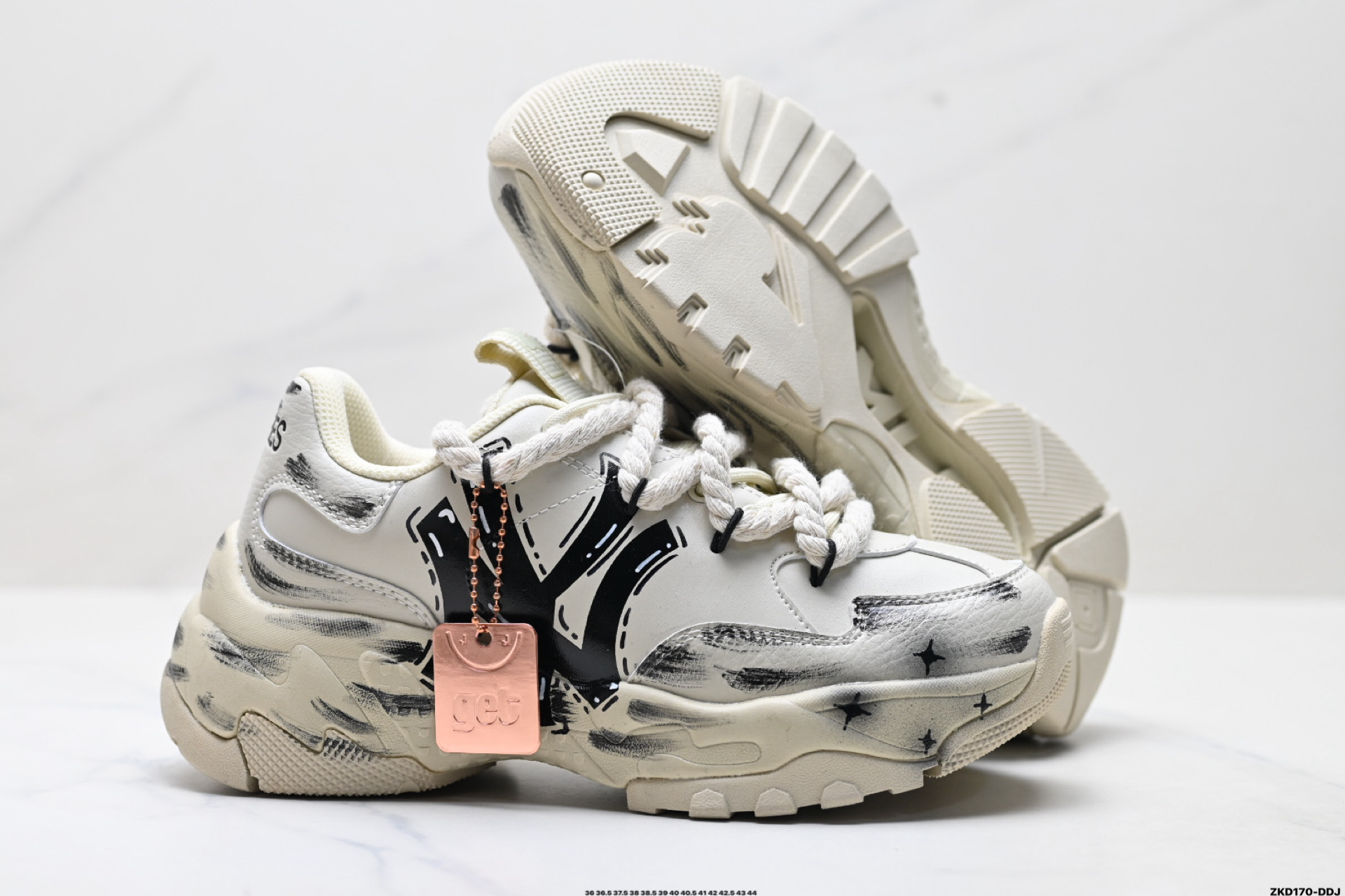 MLB Bigball Chunky Pixel 'DIY' Zapatillas de Plataforma con Diseño Personalizable 6 i1759246699987 9973 0 4