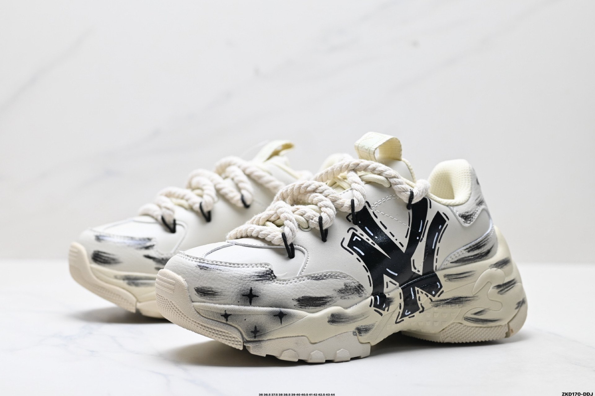 MLB Bigball Chunky Pixel 'DIY' Zapatillas de Plataforma con Diseño Personalizable 5 i1759246700962 2132 0 3