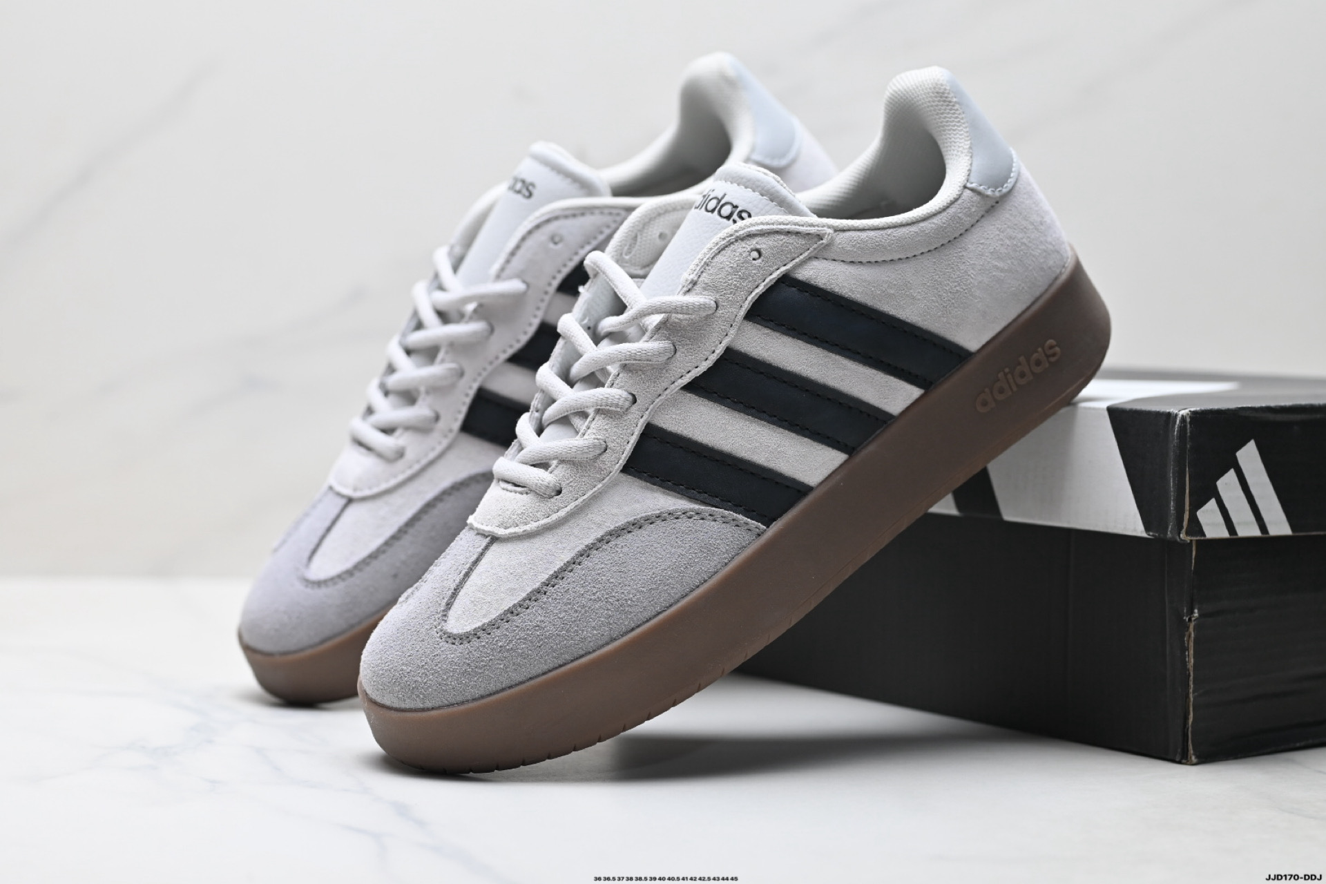 140 Adidas BARREDA DECODE 果冻T头鞋 板鞋德训鞋男女阿迪达斯轻运动鞋 JR5534