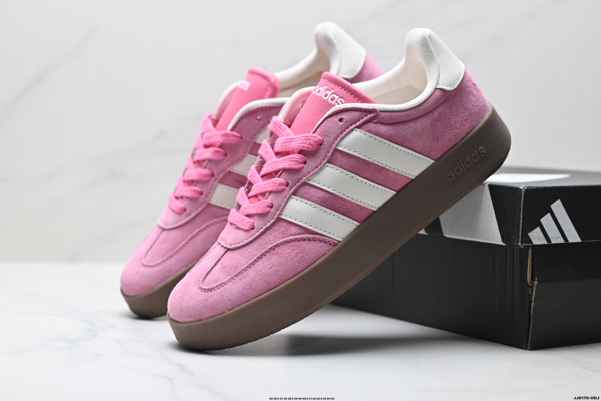 140 Adidas BARREDA DECODE 果冻T头鞋 板鞋德训鞋男女阿迪达斯轻运动鞋 JR5534