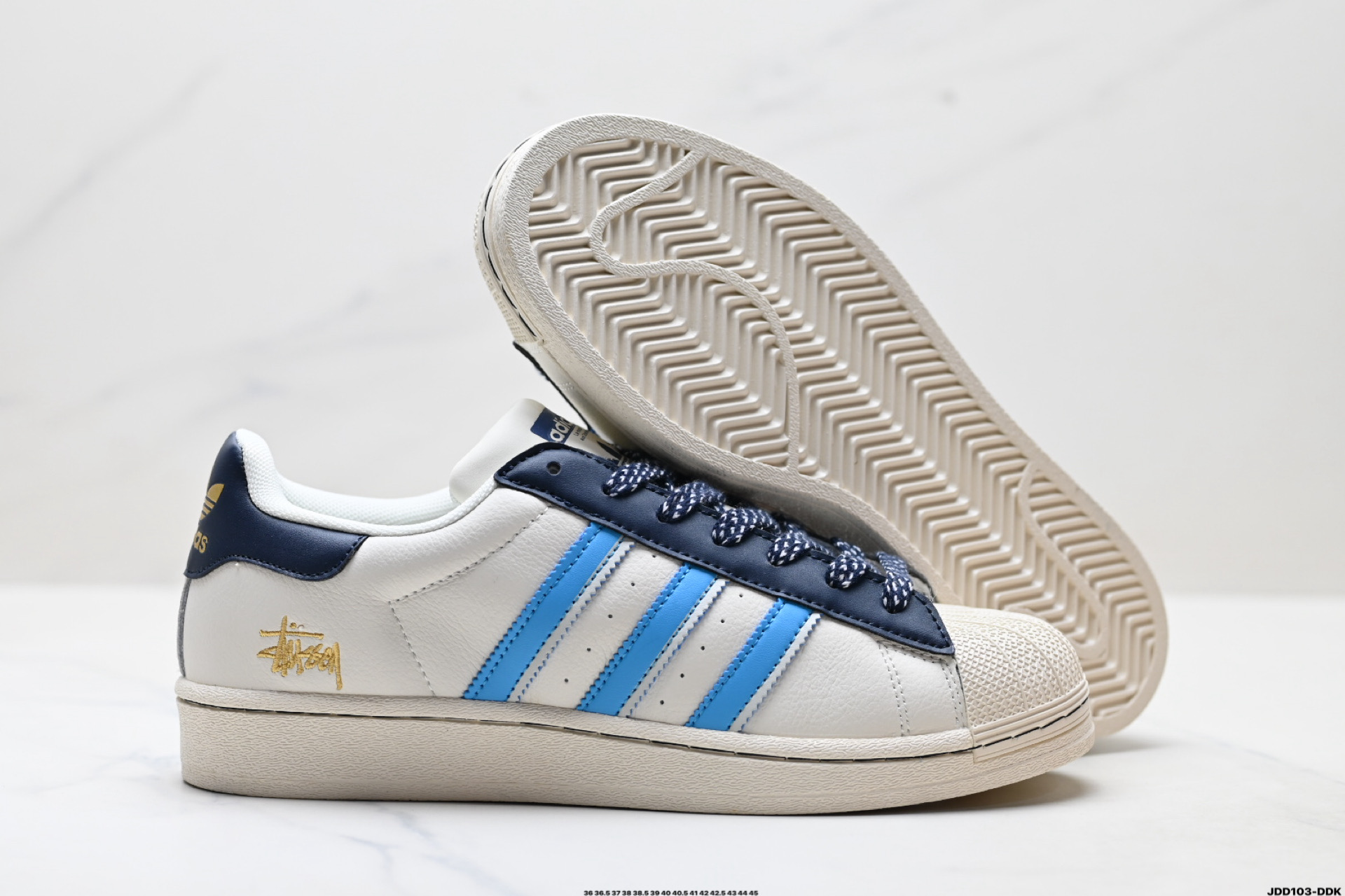 130 Adidas Originals Superstar 阿迪达斯 三叶草 贝壳头’DIY’系列低帮经典百搭休闲运动板鞋 BZ6780