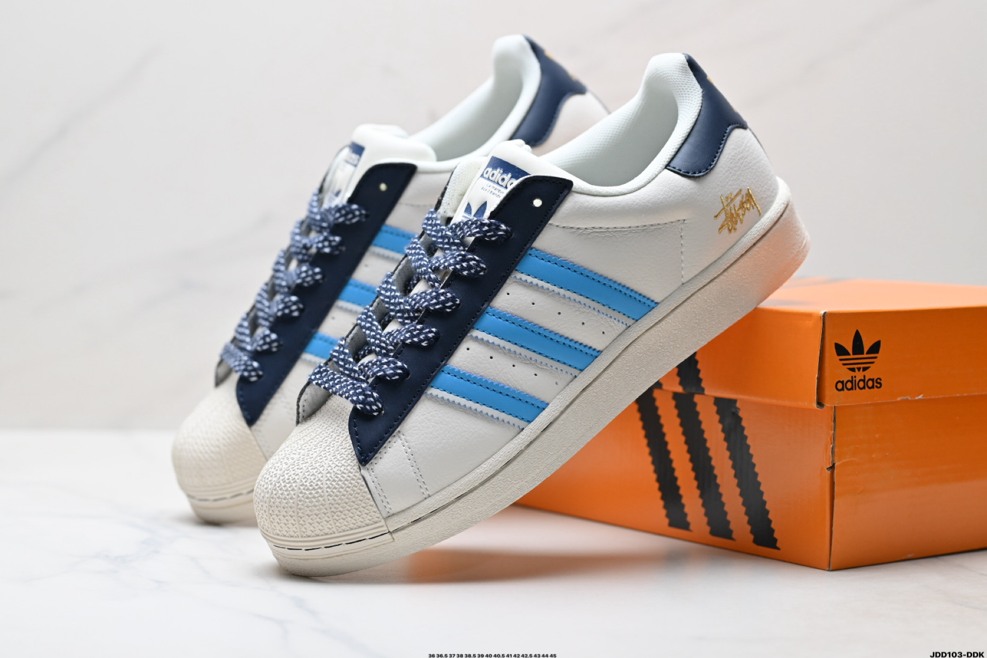 130 Adidas Originals Superstar 阿迪达斯 三叶草 贝壳头’DIY’系列低帮经典百搭休闲运动板鞋 BZ6780