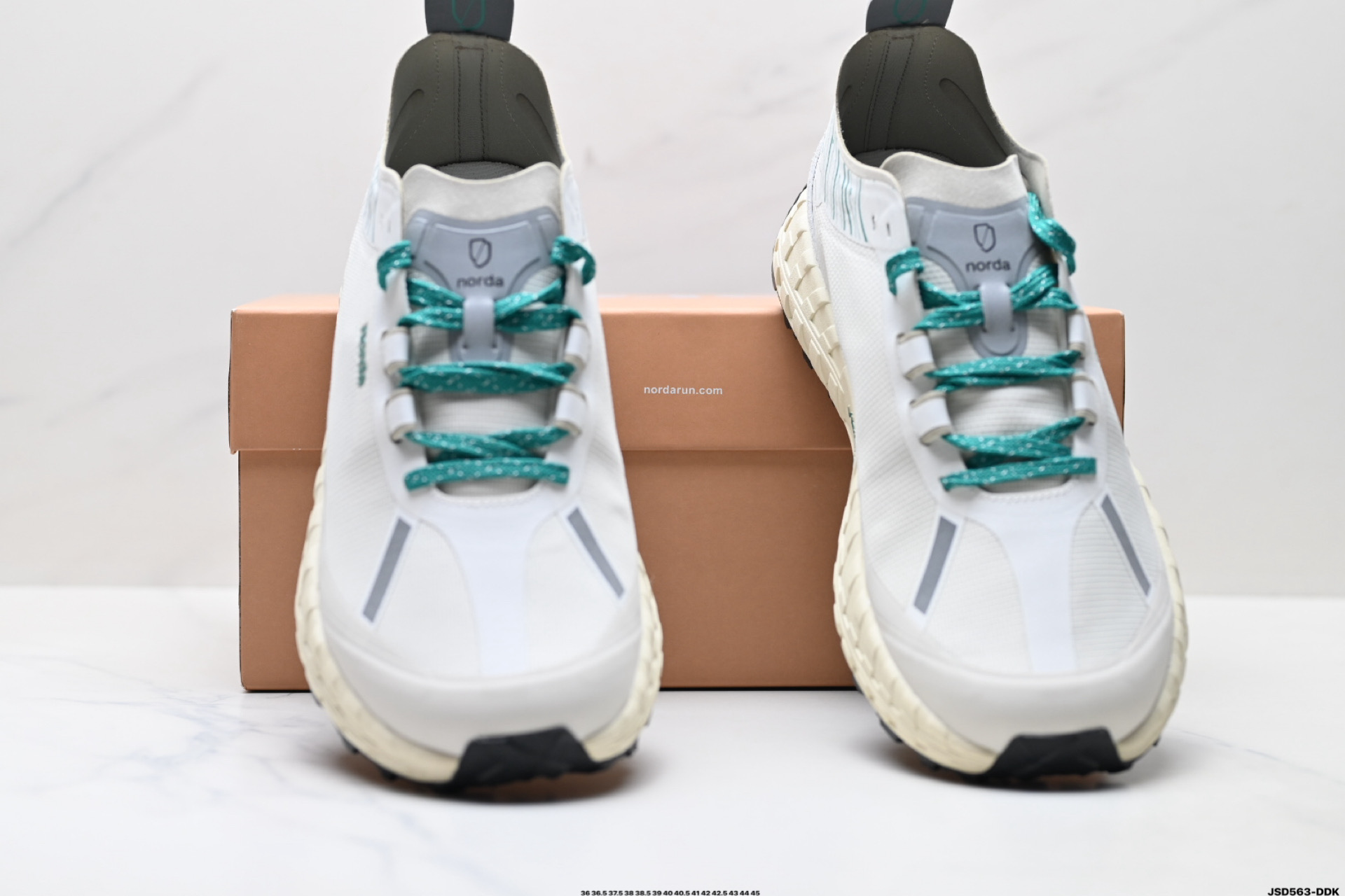 NORDA 001 厚底系带耐磨 低帮 户外 越野登山功能鞋 NORDA001-M-STLTHBLK-8