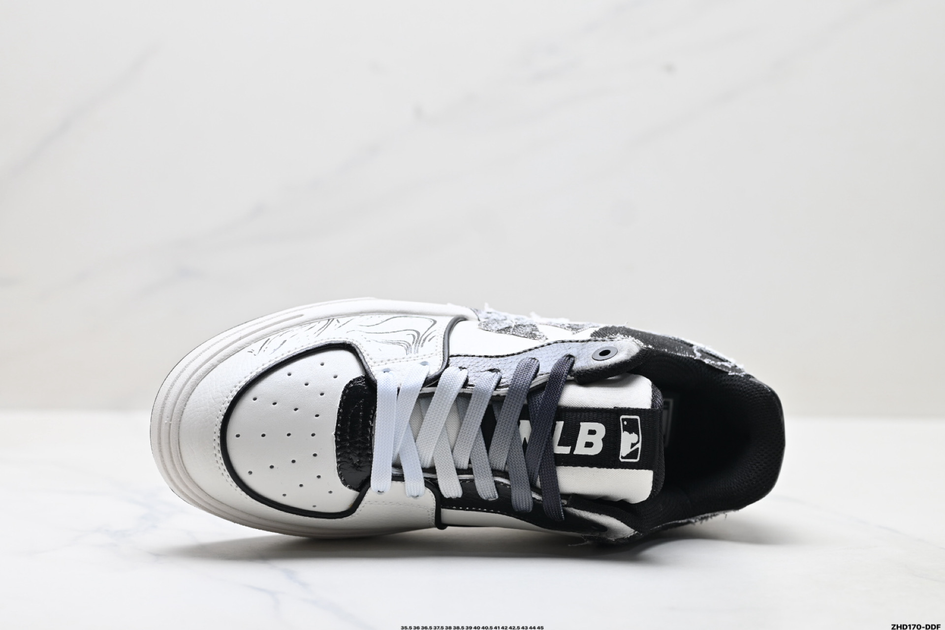 310 MLB Chunky Liner PU ‘DIY定制’ 简约时尚 百搭 包裹性保暖防滑防水减震 低帮 板鞋 3ASXCA12N