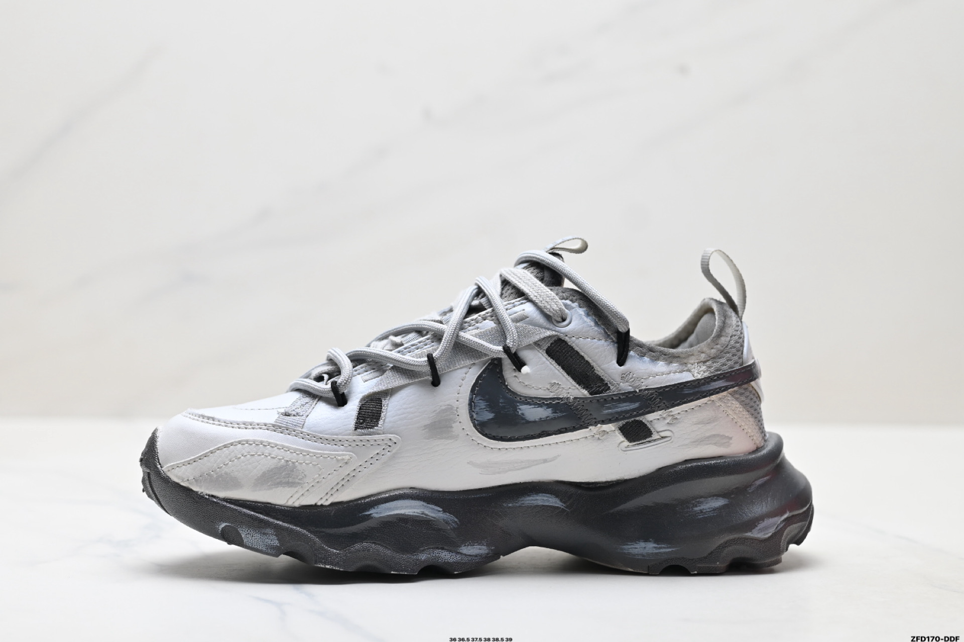 280 Nike Tc 7900 ‘DIY’定制 耐克 增高厚底休闲老爹鞋 DD9682-100