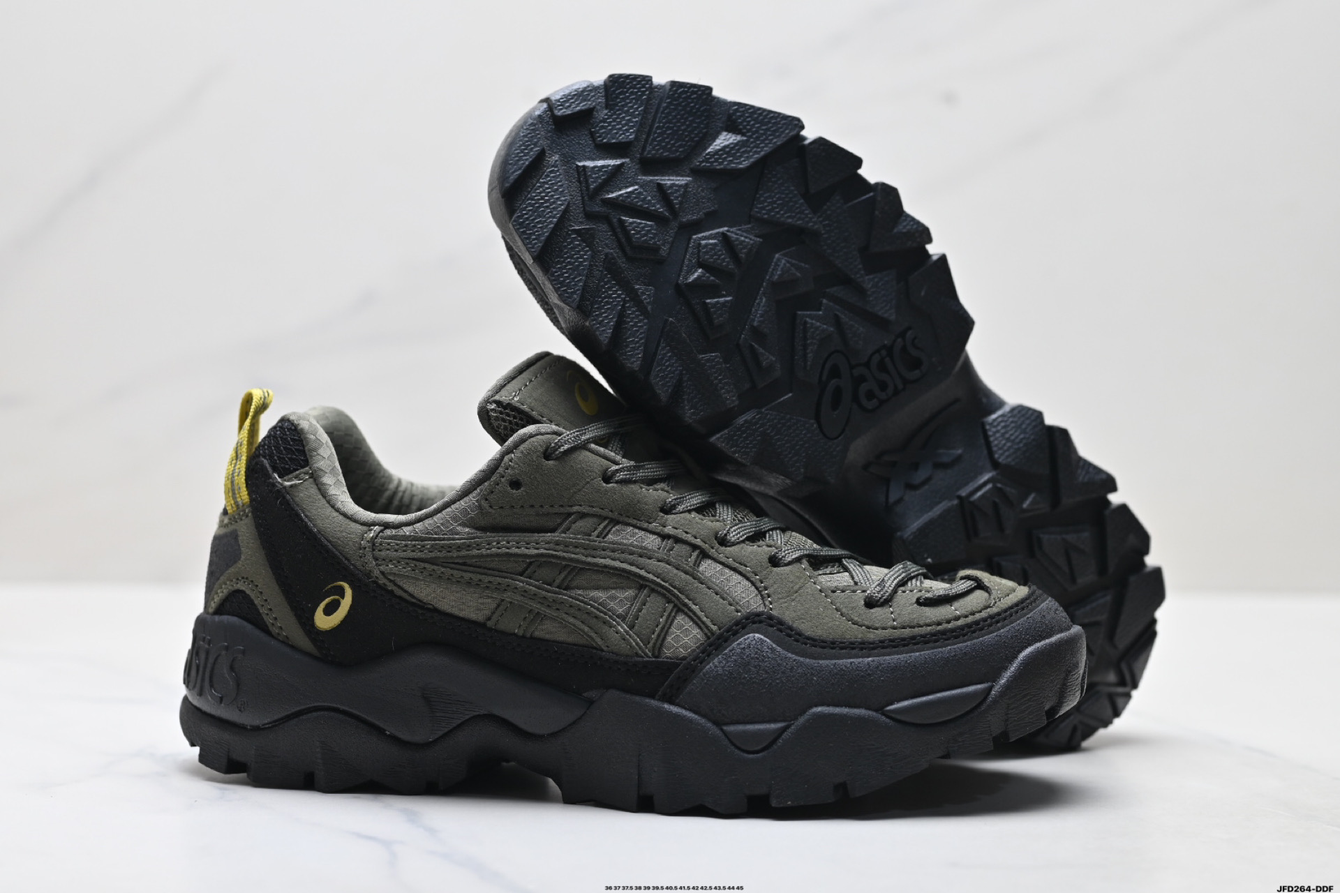 180 Asics GEL-PICKAX 亚瑟士 登山徒步 户外运动平衡减震 抗冲击支撑 防滑耐磨平衡轻便 户外功能鞋 1203A867-301