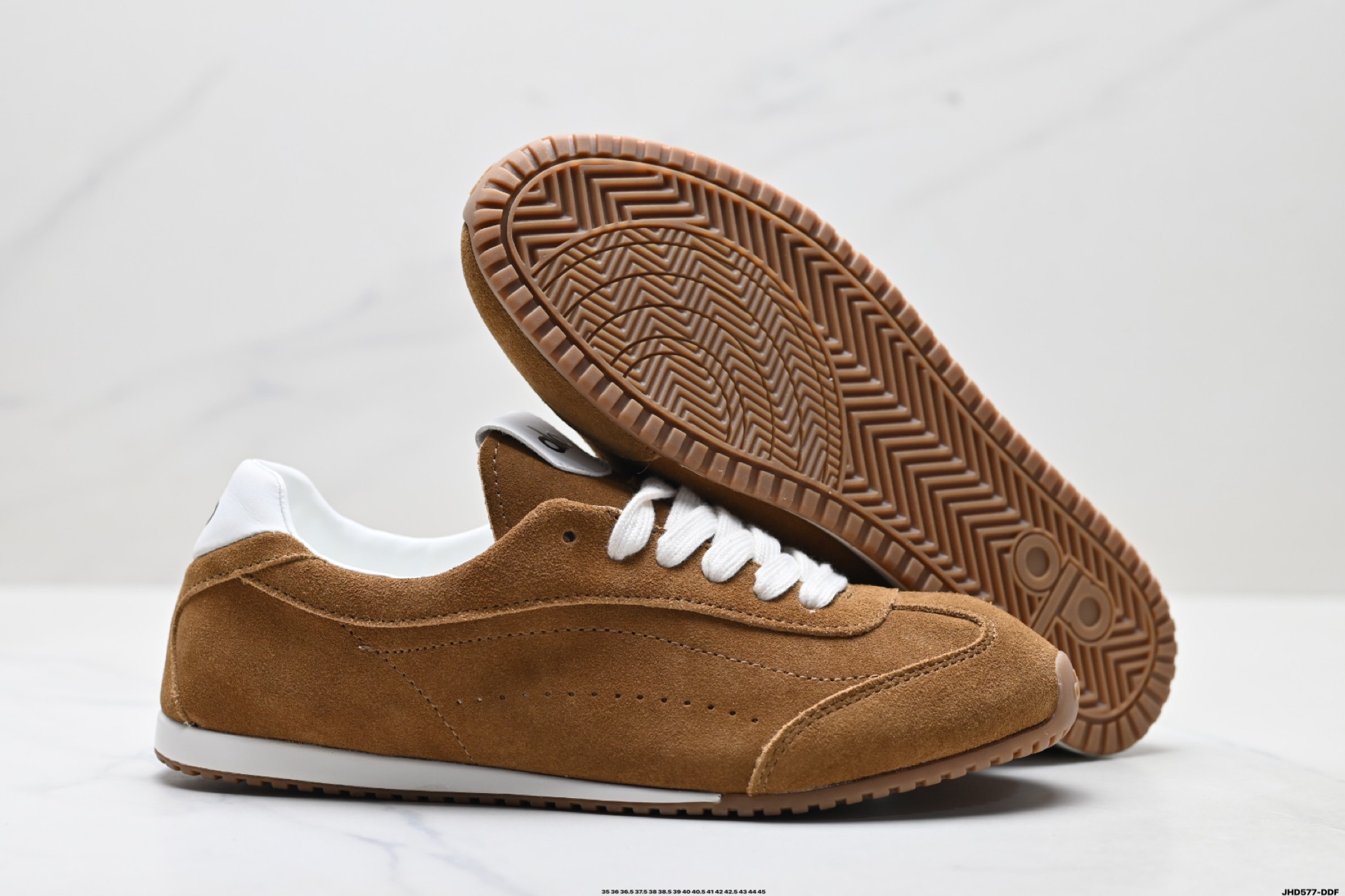 200 LO YOGAALOSunset新款运动鞋绒面革低帮薄底休闲鞋简约风