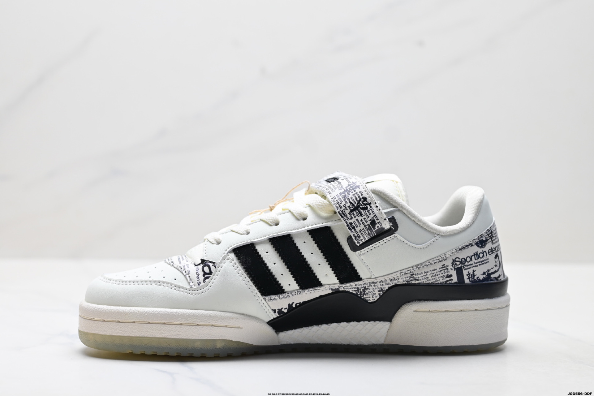 190 Adidas Forum LOW CL三叶草低邦 经典魔术贴复古板鞋 男女潮流头层皮休闲鞋 IG2998