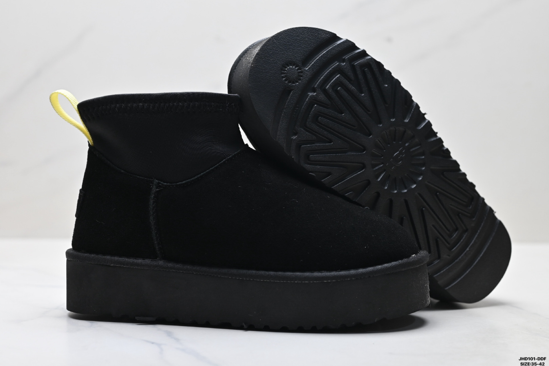 200 UGG CLASSIC ULTRA MINI PLATFO 牛反绒 保暖增高 加厚耐磨平底舒适气质 袜套款雪地靴