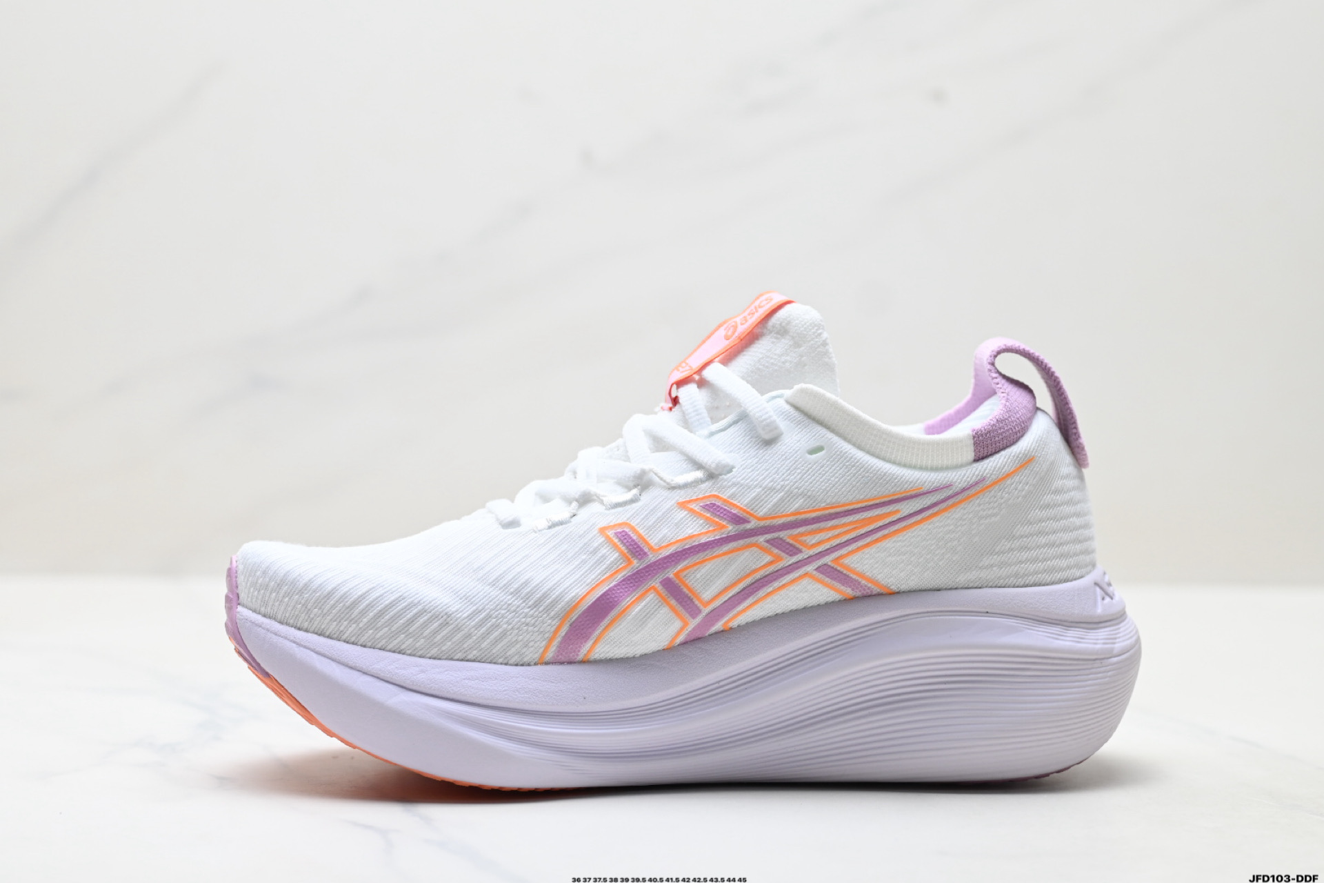 180 Asics Gel-Nimbus 27 舒适防滑耐磨低帮休闲跑步鞋 1012B753-101