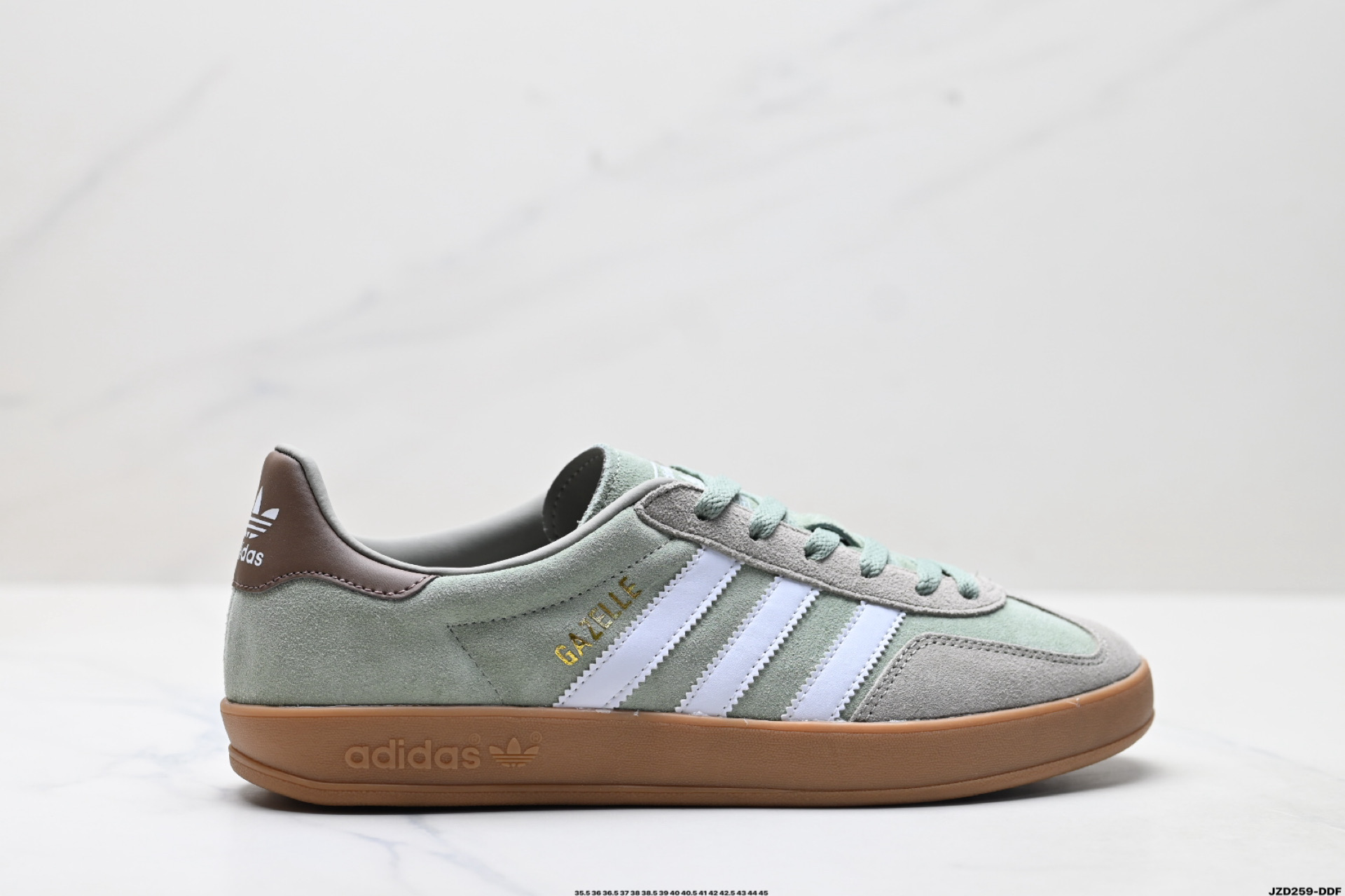 150 Adidas Originals Gazelle INdoor 三叶草休闲防滑耐磨低帮板鞋 JI2711