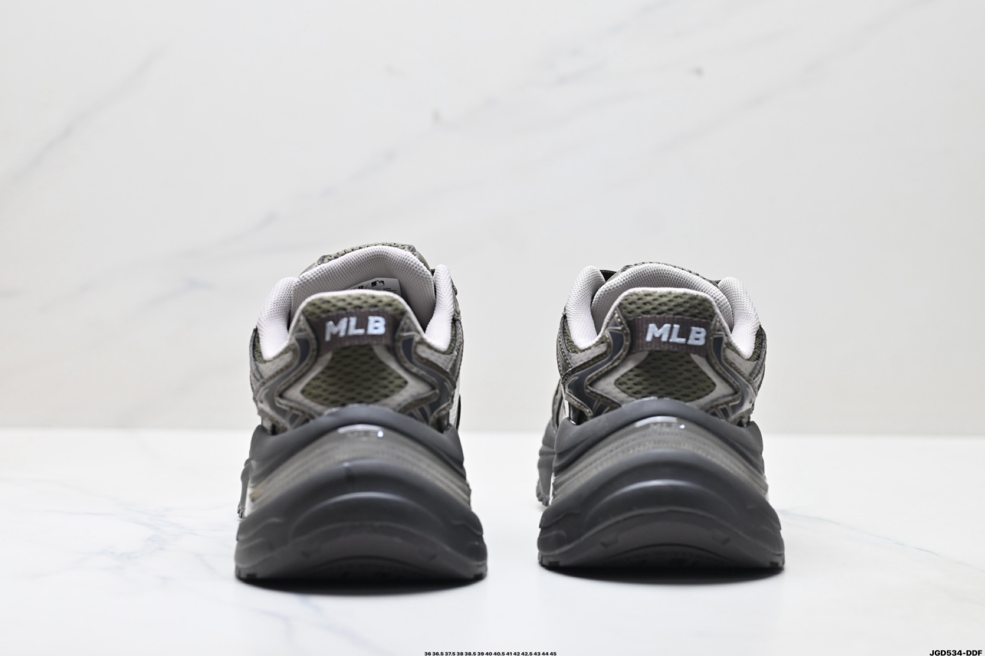 190 MLB CURVE RUNNER SPEED 百搭舒适休闲潮流厚底增高防滑耐磨 低帮 老爹鞋 3ARNC045N