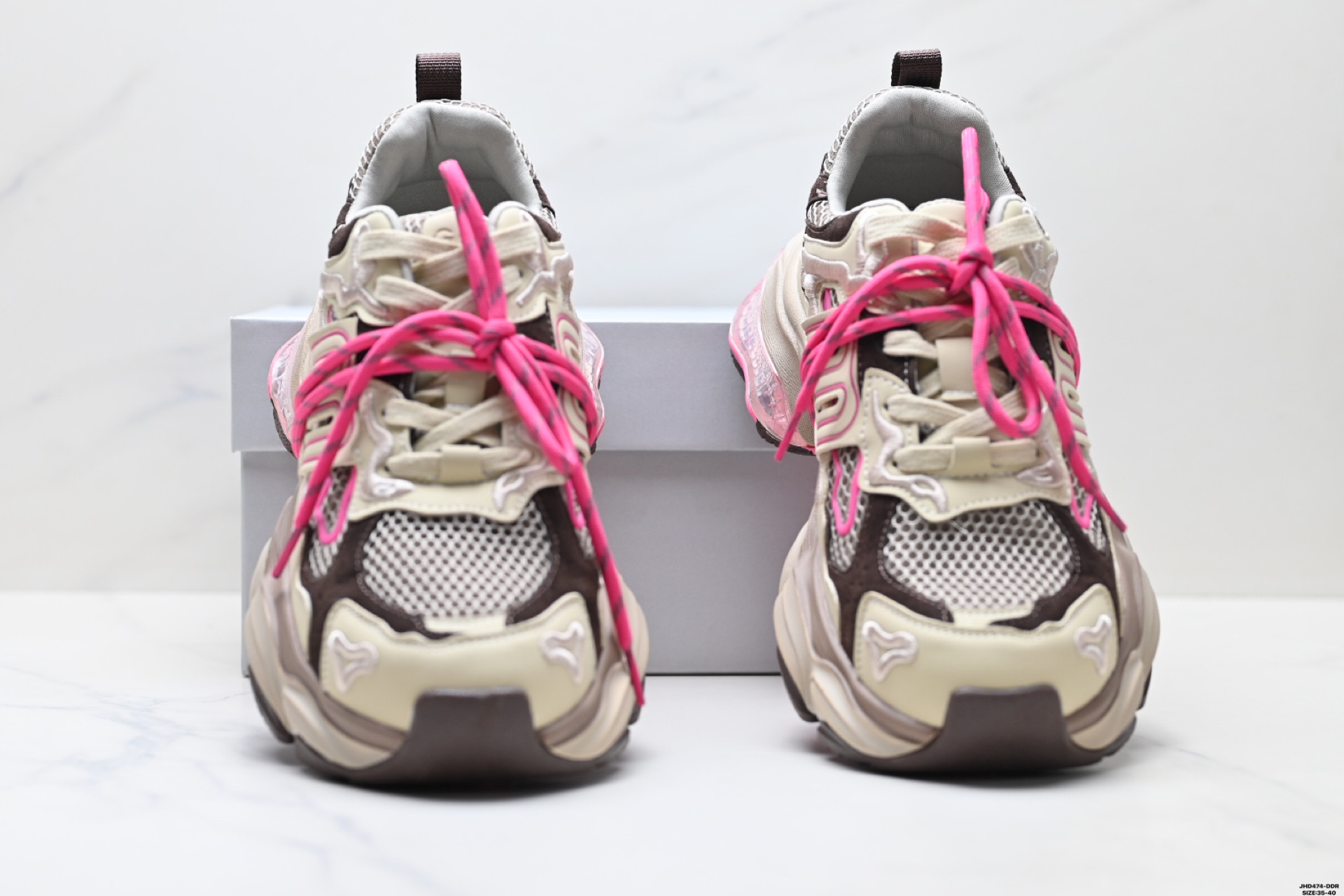 张艺凡同款GGCC反叛星球2025秋季新款做旧老爹鞋女厚底休闲鞋 GX25X