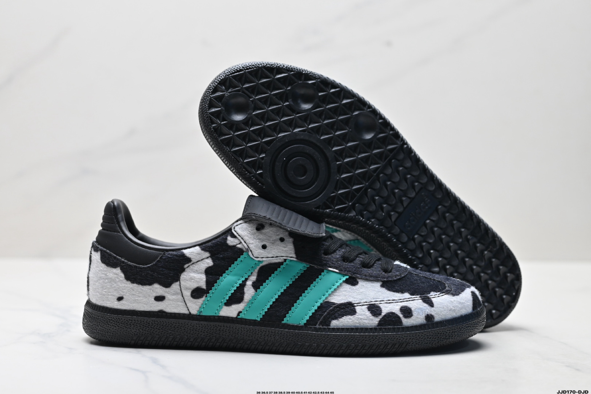 150 Adidas Originals Wb Pony Tonal Samba 桑巴舞系列绅士德训足球风百搭低帮休闲运动板鞋 JS3930