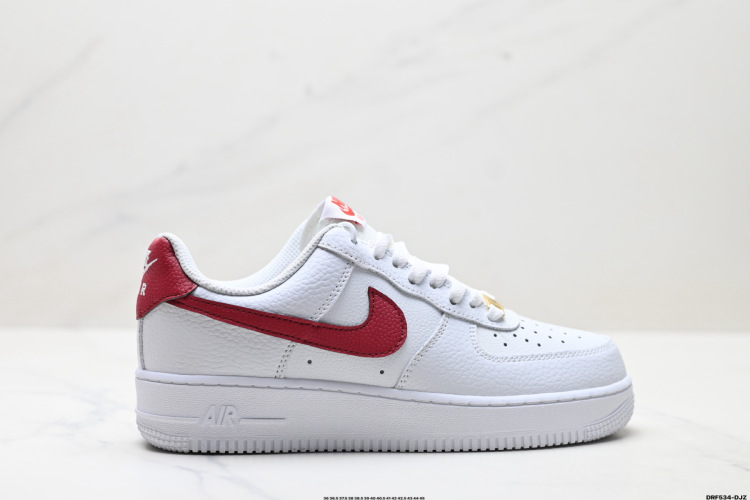 Nike Air Force 1 '07 Low White Red Casual Sneakers CZ0326-100 1 Nike Air Force 1 ’07 Low White Red Casual Sneakers CZ0326-100