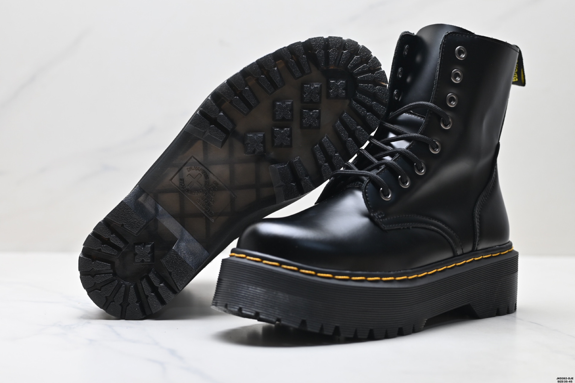 Dr.martens马丁 SINCLAIR系列 皮革粒面 拉链 松糕高帮英伦骑士朋克复古机车厚底粗跟马丁靴-莆田鞋,莆田鞋货源,高仿鞋,高仿鞋货源,安福档口,莆田高仿鞋,莆田鞋批发,高仿鞋批发,莆田高仿运动鞋,高仿运动鞋,莆田运动鞋 Dr.martens马丁 SINCLAIR系列 皮革粒面 拉链 松糕高帮英伦骑士朋克复古机车厚底粗跟马丁靴