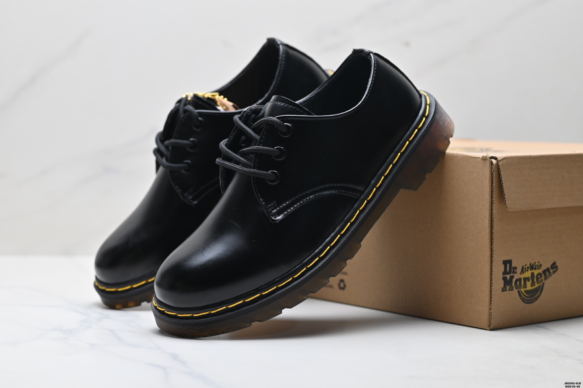 Dr.Martens马丁 1461 皮革 复古百搭 舒适简约 低帮休闲皮鞋 R11822202