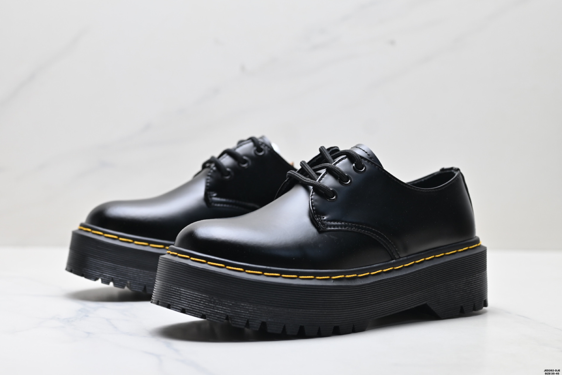 Dr.Martens马丁 1461 Quad 皮革 复古百搭 舒适简约 低帮休闲皮鞋 R11822202