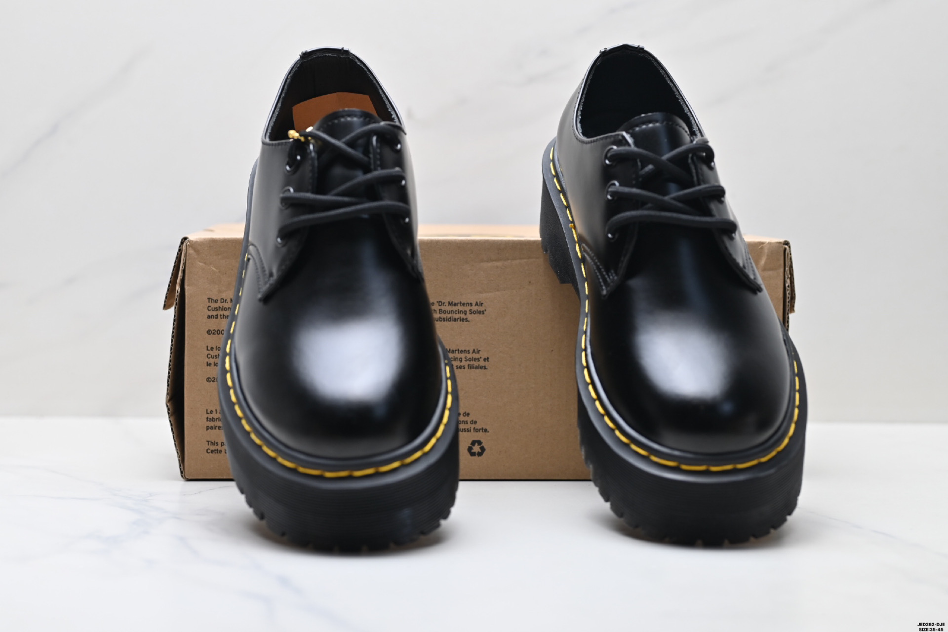 Dr.Martens马丁 1461 Quad 皮革 复古百搭 舒适简约 低帮休闲皮鞋 R11822202