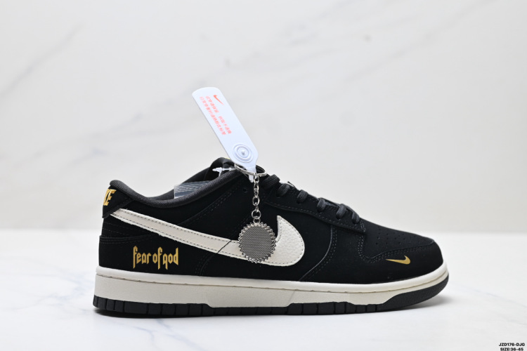 Nike Dunk Low Retro Black and White Casual Sneakers 1 Nike Dunk Low Retro Casual Skateboarding Shoes KK1333-015