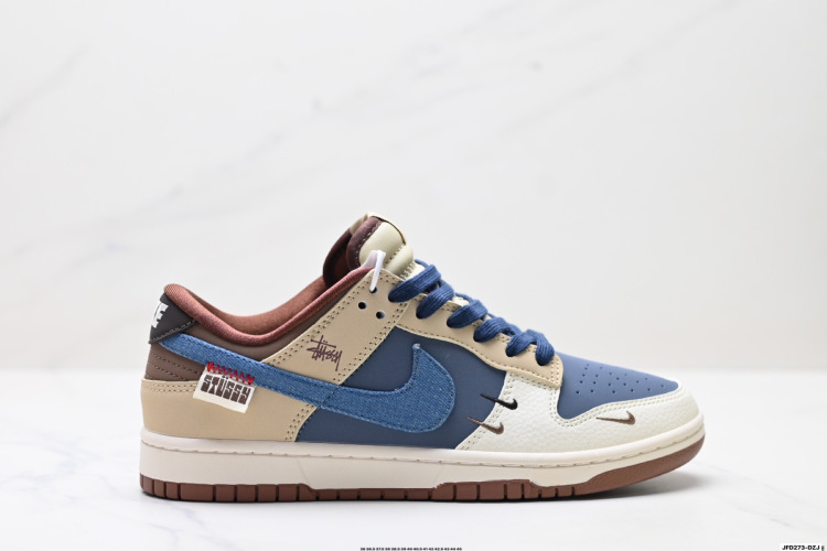 Nike Dunk Low Retro x Stüssy 'DIY' נעלי סניקרס לגברים - מראה ייחודי ומותאם אישית 7 Nike Dunk Low Retro x Stüssy ‘DIY’ נעלי סניקרס לגברים – מראה ייחודי ומותאם אישית
