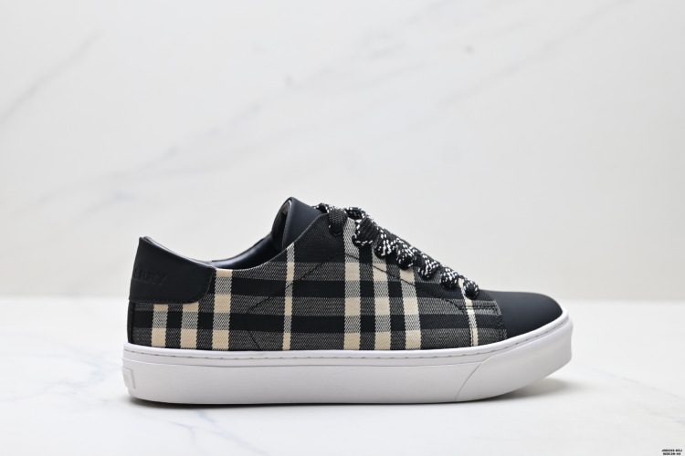 Burberry Classic Check Sneakers, Striped Accents, and Comfortable Fit 1 Burberry Classic Check Sneakers, Striped Accents, and Comfortable Fit
