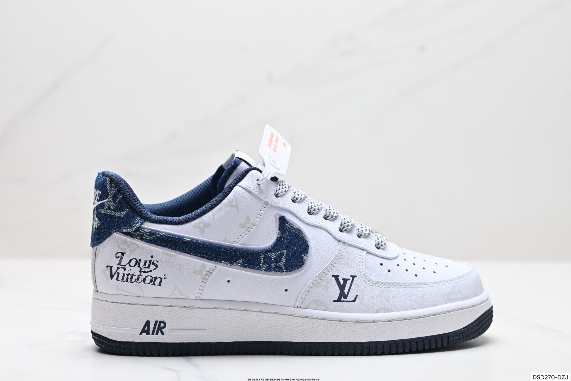Nike Air Force 1 x Louis Vuitton: שילוב אופנתי של סגנון ונוחות