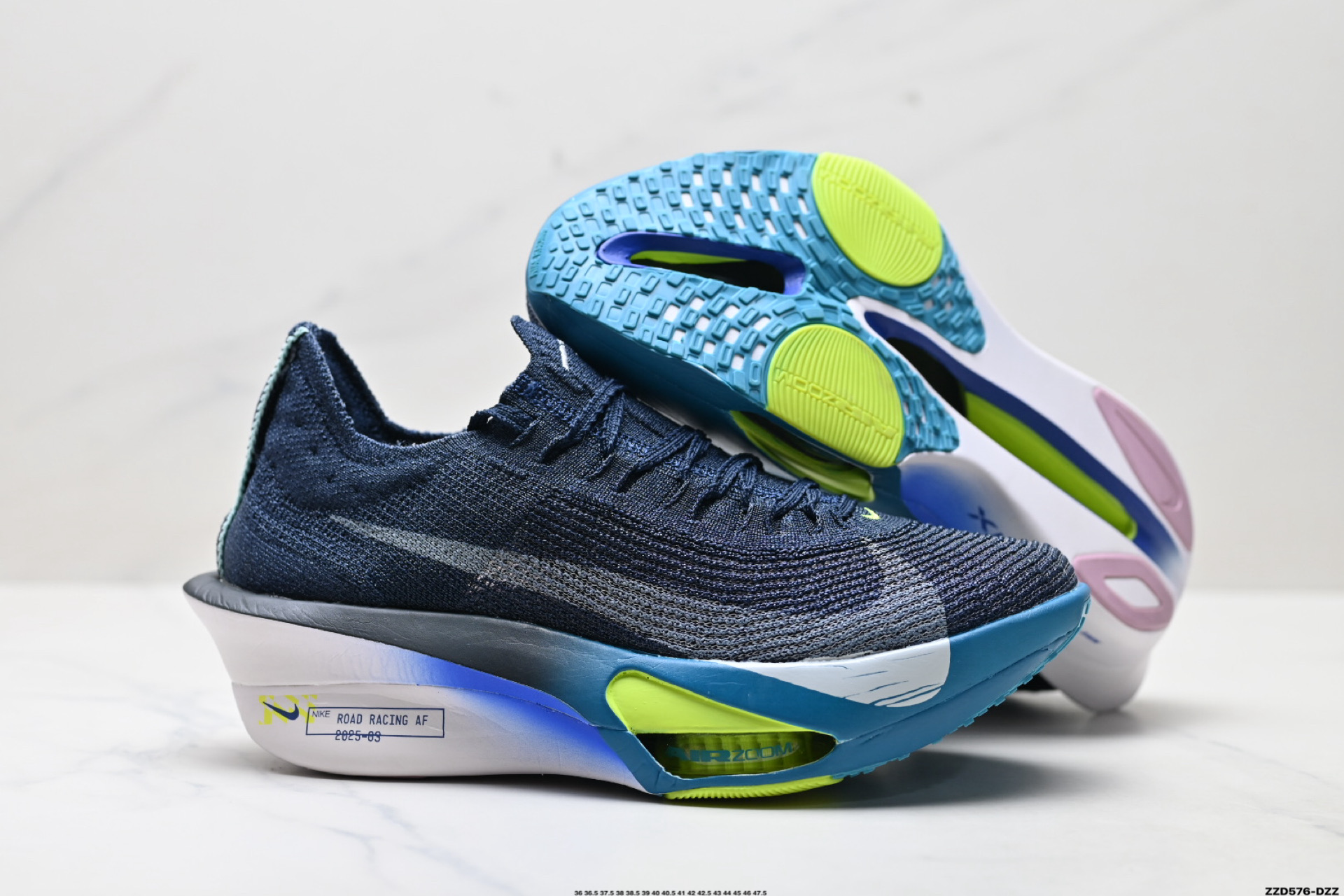270 Nike Air Zoom Alphafly Next%3 耐克 耐磨透气支撑平衡 低帮 气垫 马拉松跑步鞋 FD8311-401