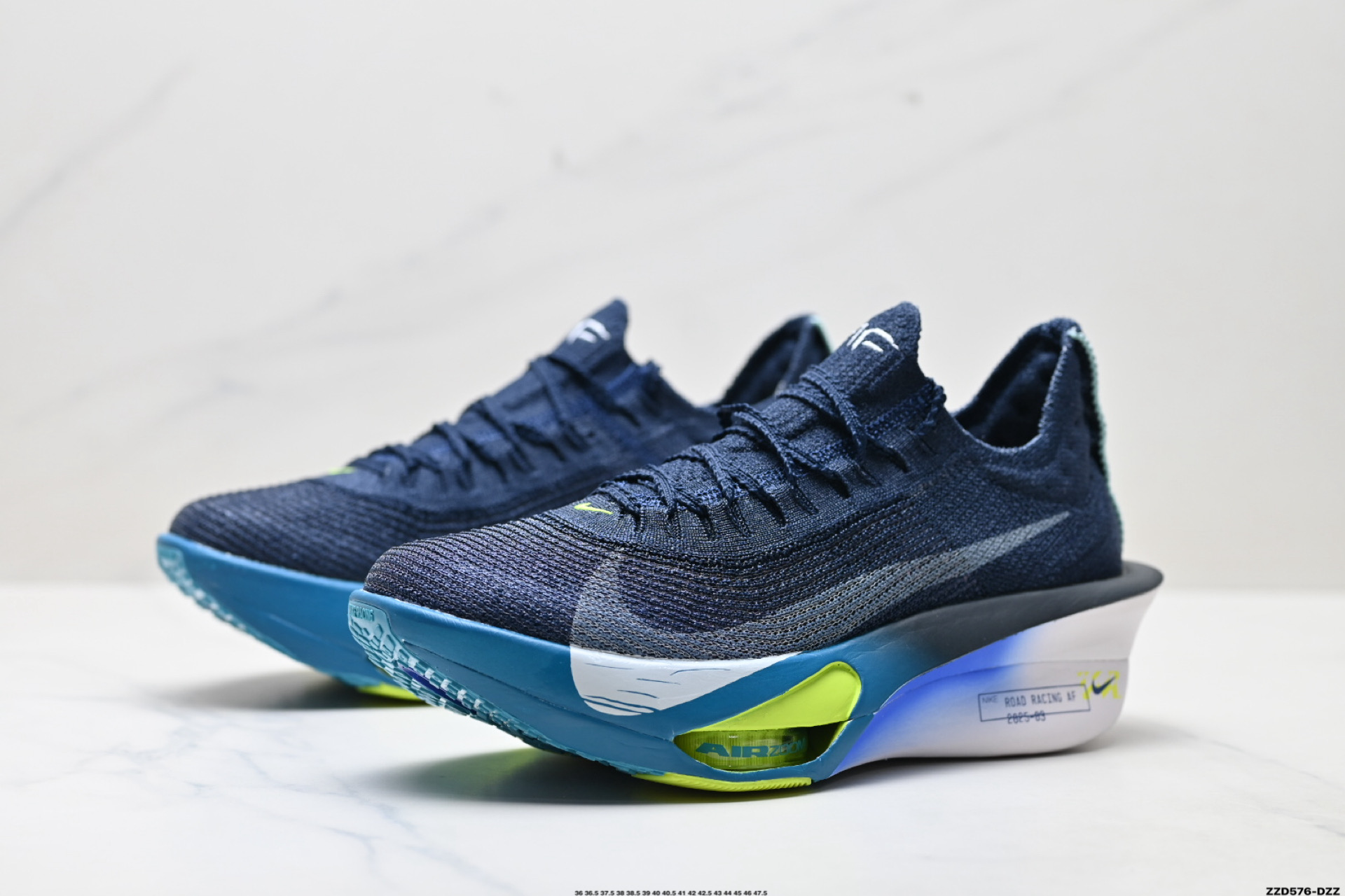 270 Nike Air Zoom Alphafly Next%3 耐克 耐磨透气支撑平衡 低帮 气垫 马拉松跑步鞋 FD8311-401