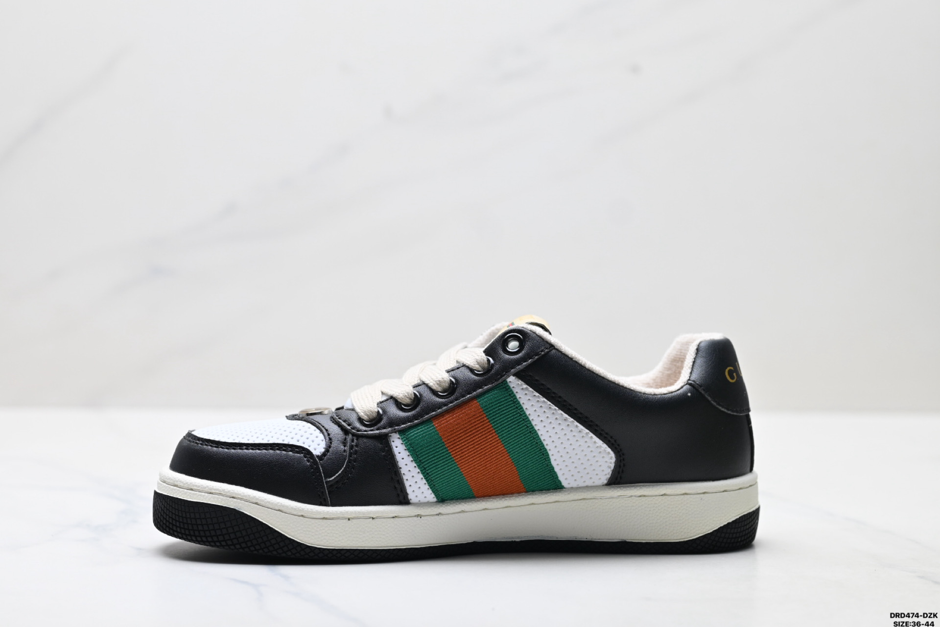 💰130
真标✅Gucci Distressed Screener sneaker 怀旧版 原版做旧 古驰小脏鞋系列   
尺码:36-44
ID:DRD474-DZK