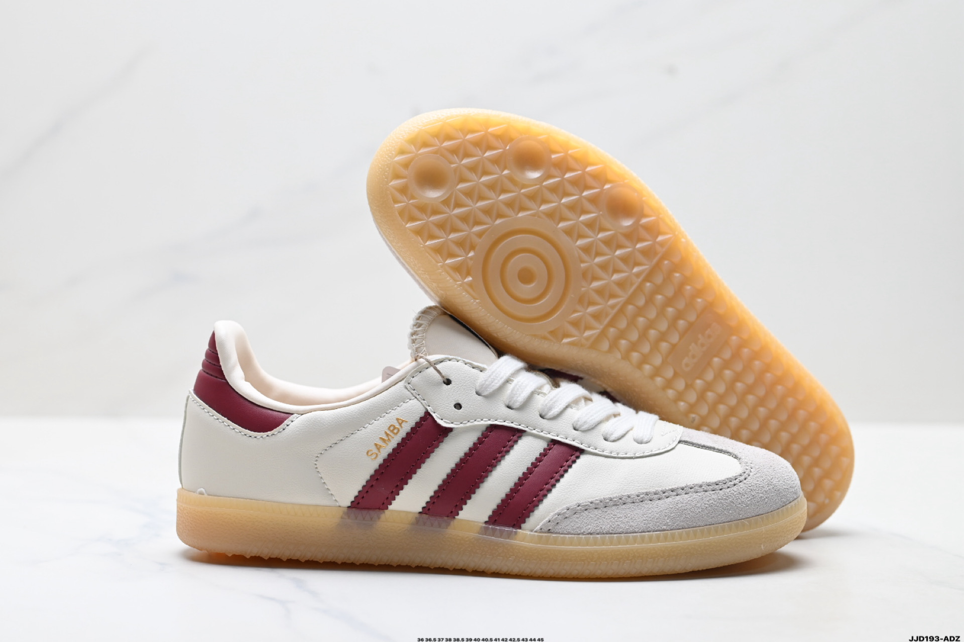 150 Adidas Originals Samba 阿迪达斯 桑巴舞系列绅士德训足球风百搭低帮休闲运动板鞋 JQ8554