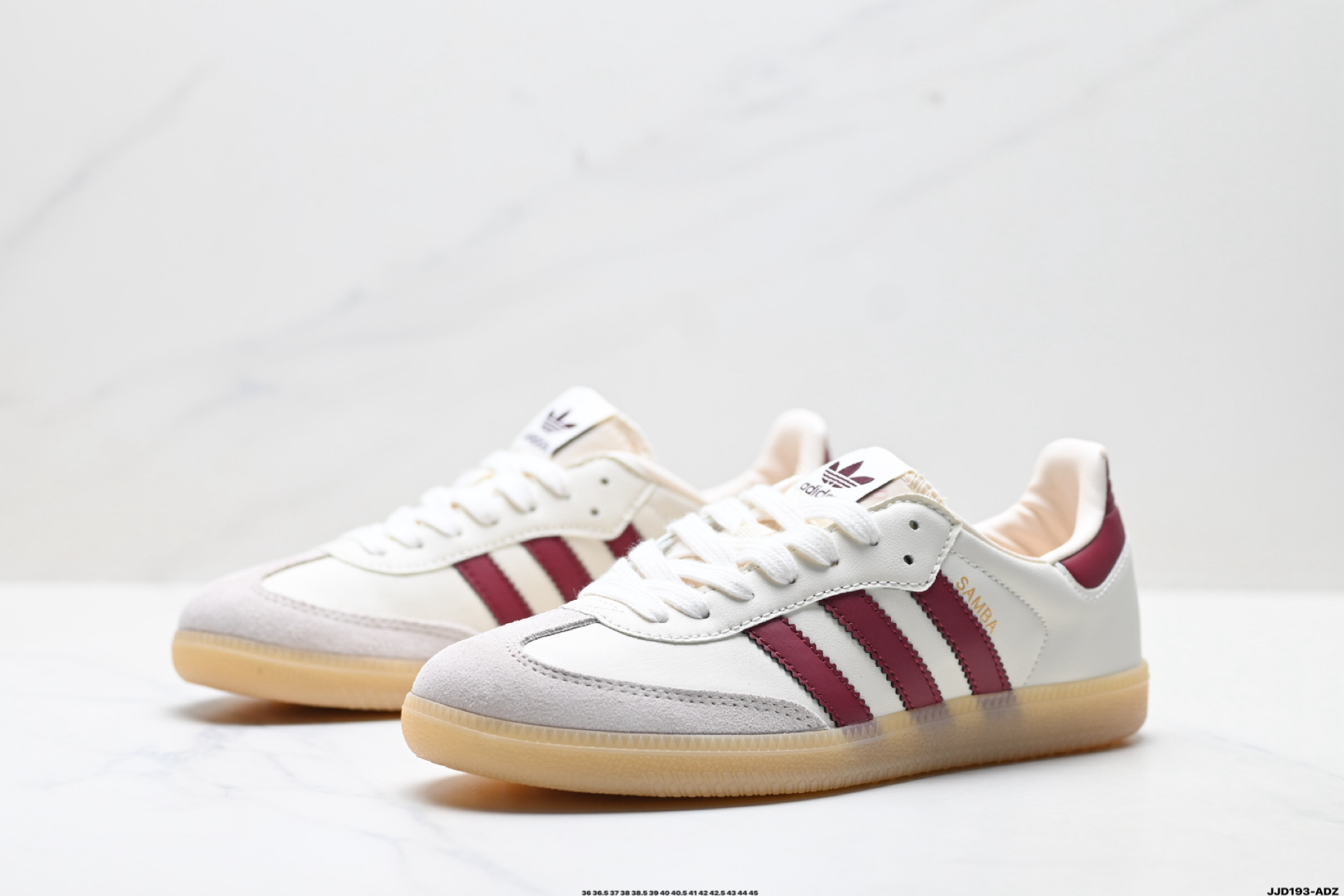 150 Adidas Originals Samba 阿迪达斯 桑巴舞系列绅士德训足球风百搭低帮休闲运动板鞋 JQ8554