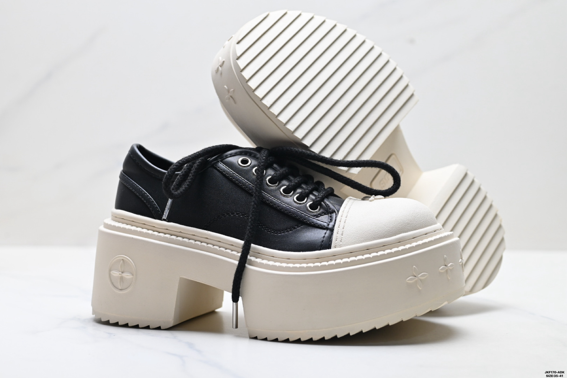 185 SMFK FUTURE RIPPLE涟漪跟高7cm 低帮 老爹鞋